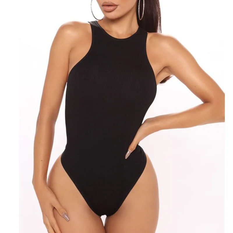 Body gainant col halter