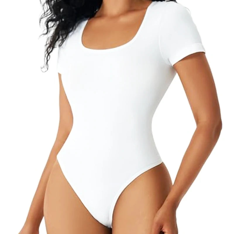 Body gainant à manches courtes