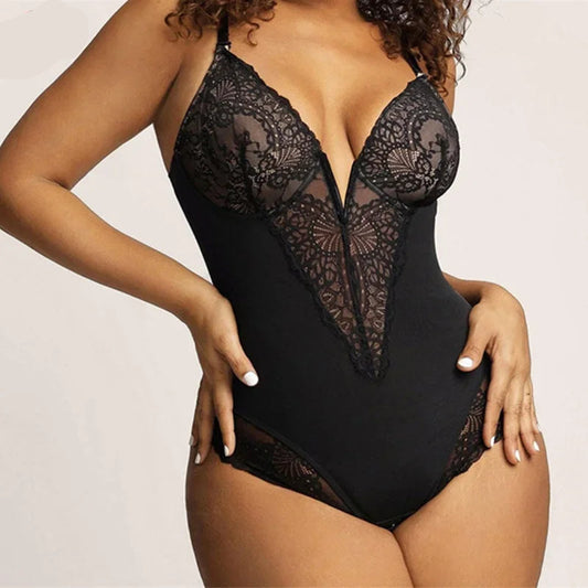 Body en dentelle gainant