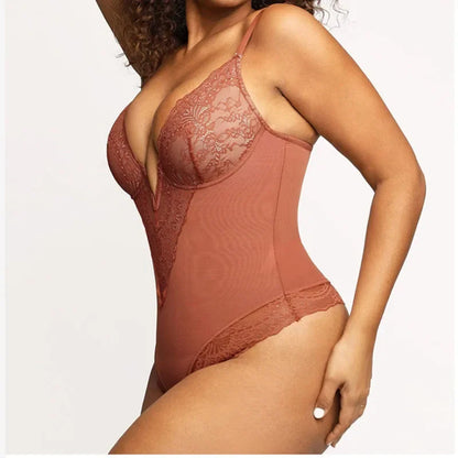 Body en dentelle gainant
