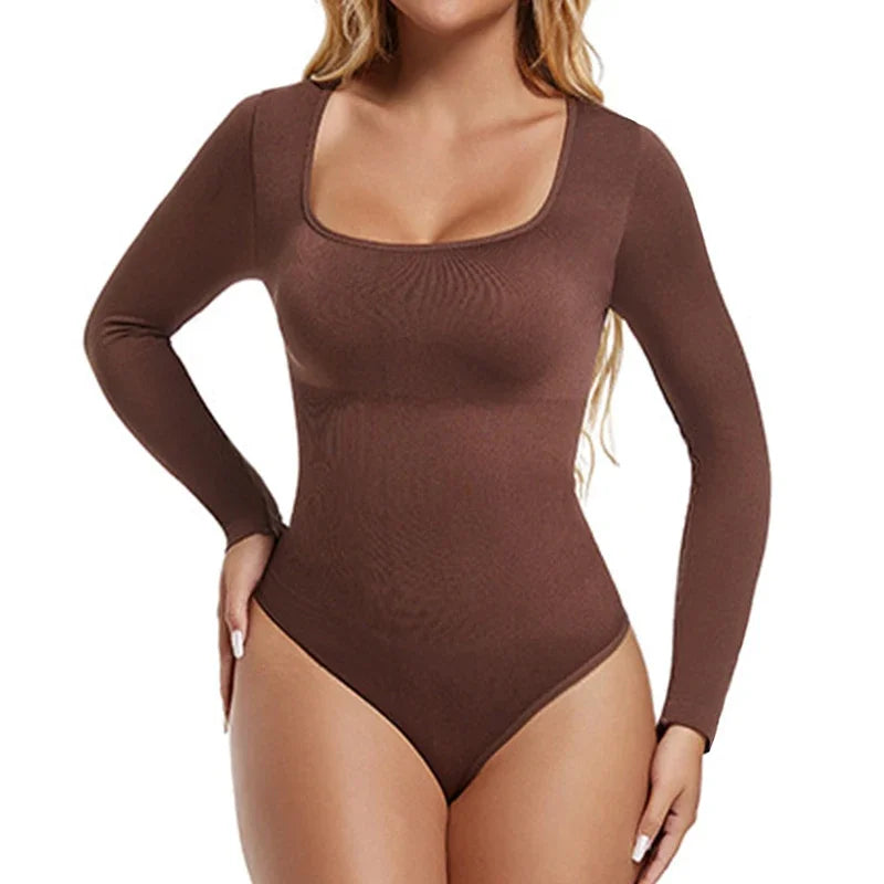 Body gainant manches longues