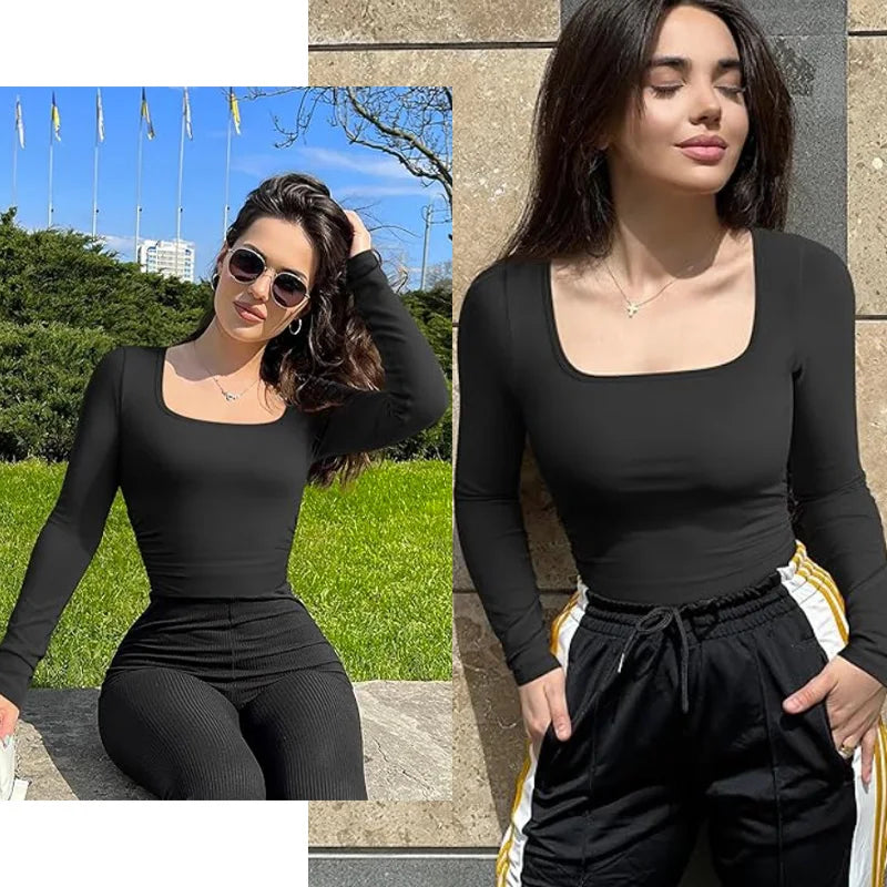 Body gainant manches longues